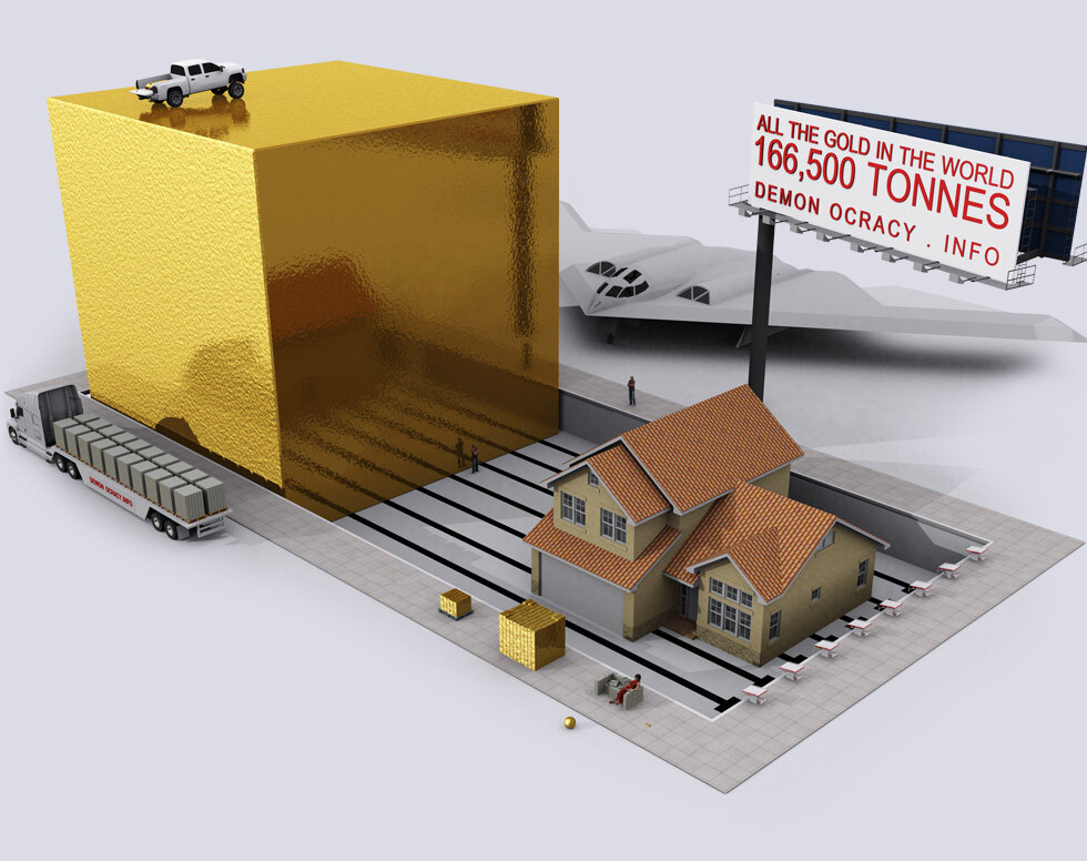 一吨黄金有100多斤吧,一吨黄金有多贵