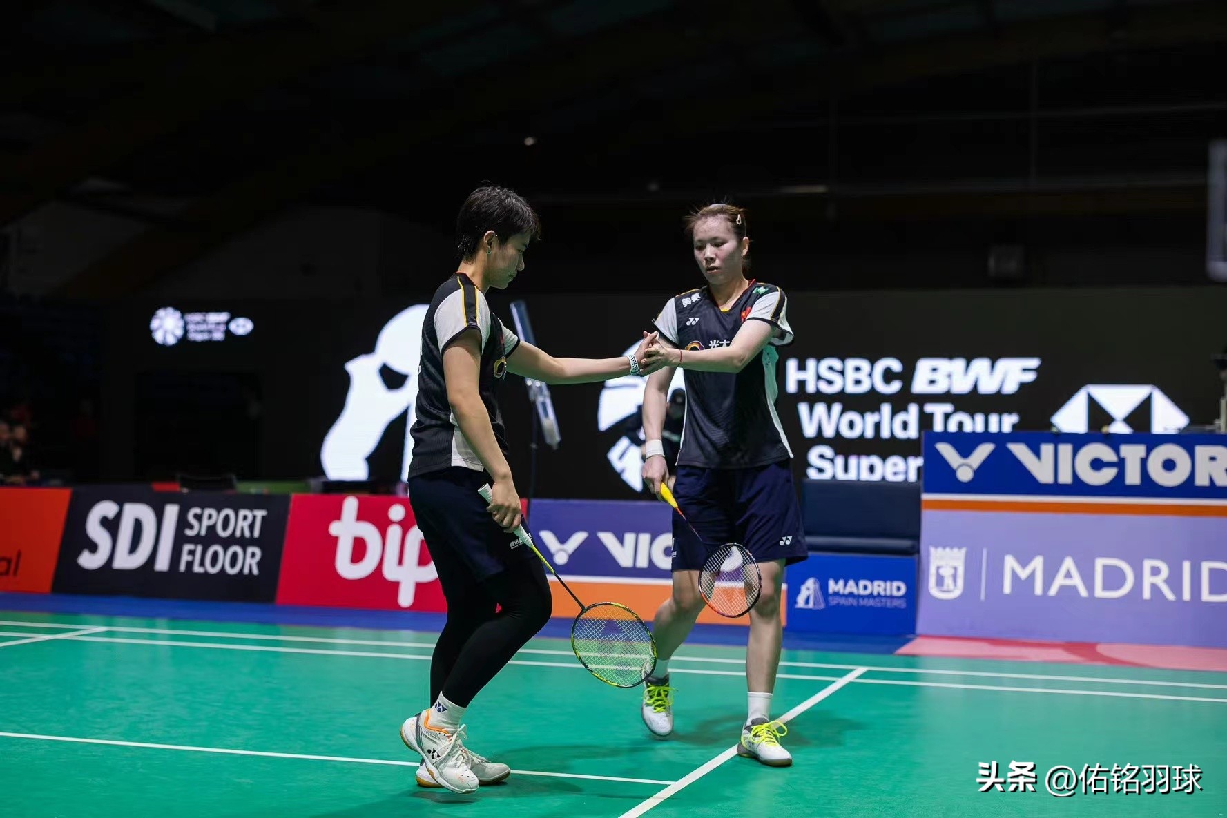 国羽西班牙公开赛,西班牙公开赛双打九球中国队
