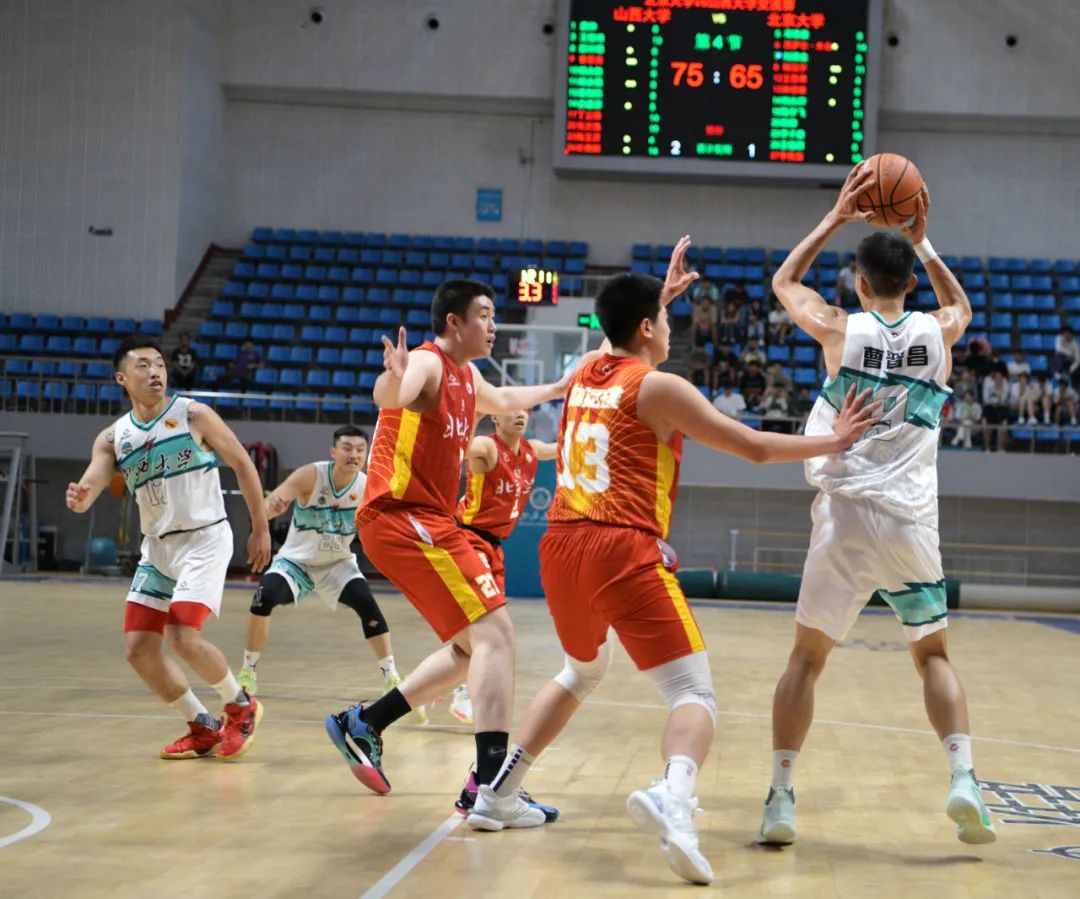 山西大学篮球邀请赛,山西大学与河南大学篮球赛