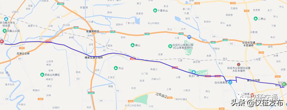 仪征7路公交时刻表,仪征最新公交车路线时间表