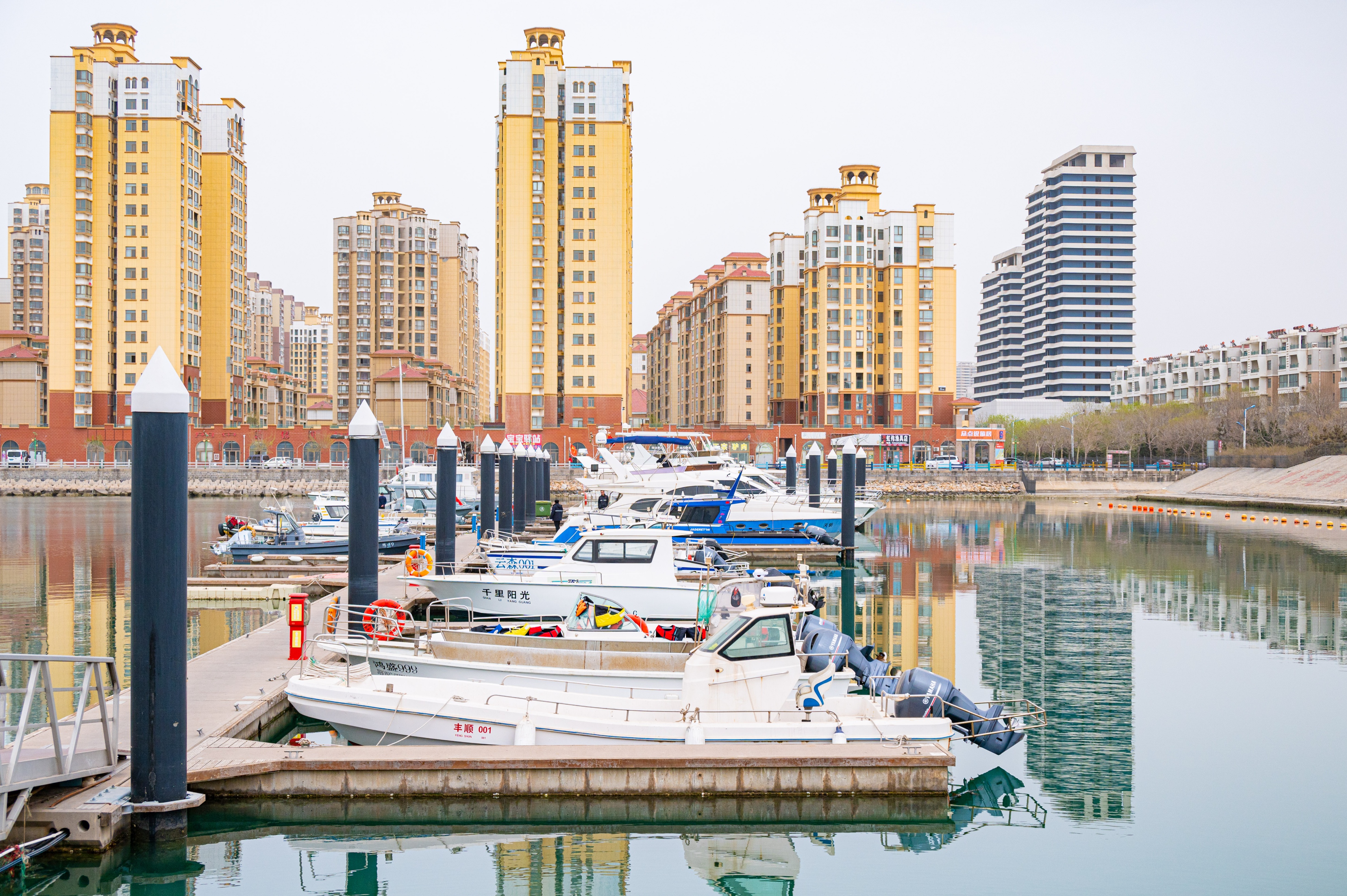 见山与见海,山东海滨小城龙口市