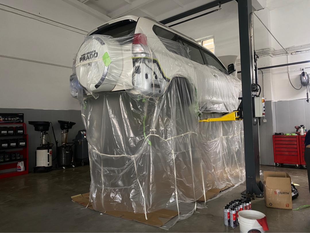 丰田霸道老车翻新升级好的出售,搞工地车翻新