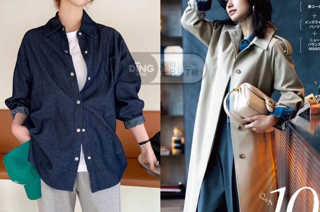 怎么穿都好看的穿衣公式！秋冬衬衫叠穿必看