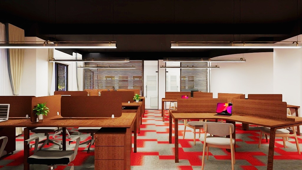 香料店铺装修设计效果图,杨浦区公司实验室装修设计案例