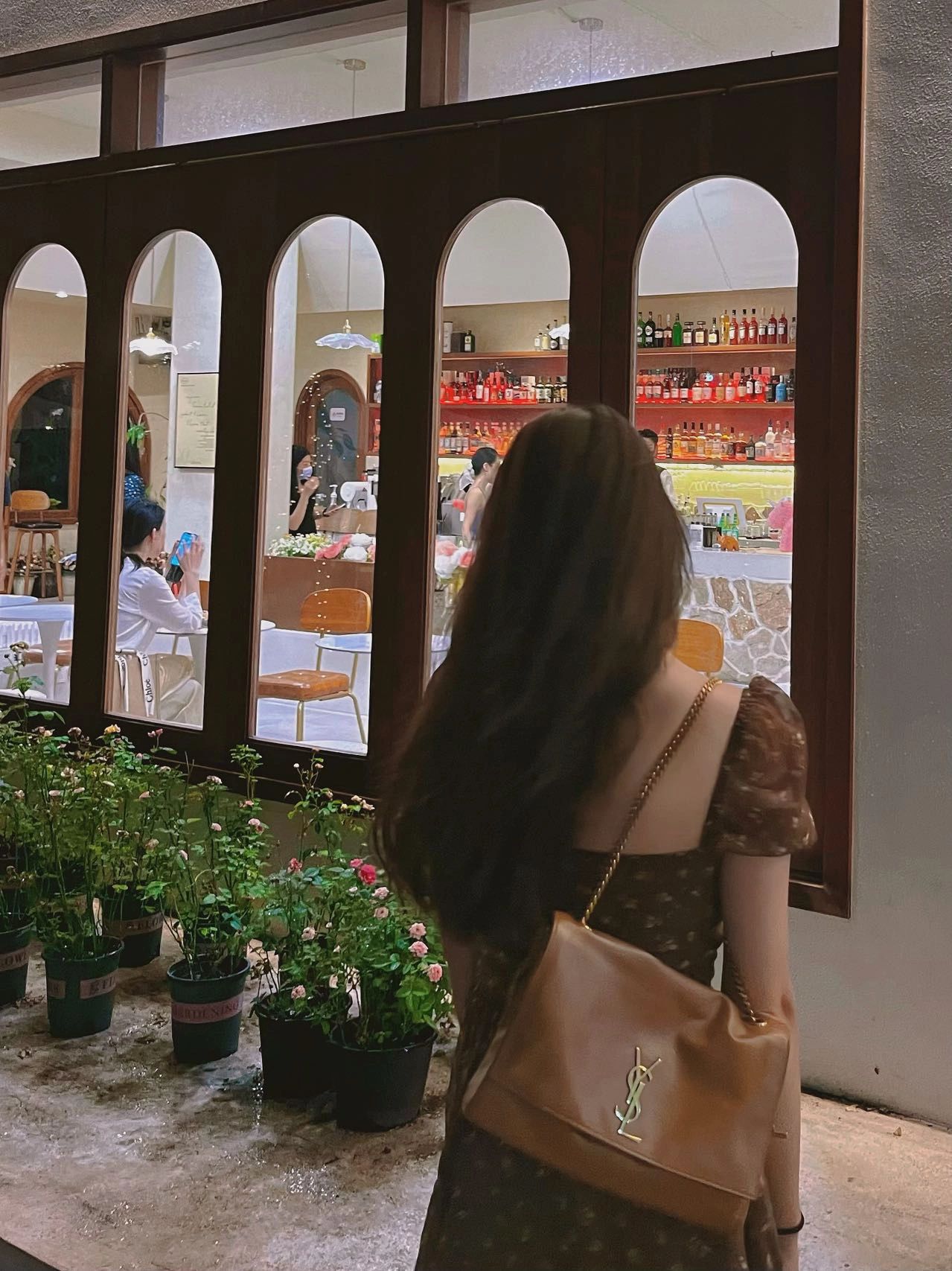 yslkate双面包变双链条,ysl双面kate背法