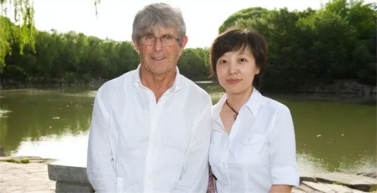 足球女记者李响与米卢,中国采访米卢的女记者