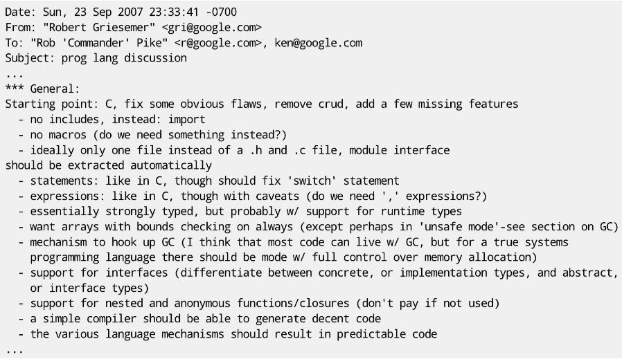 c语言和go有什么区别,go语言和c语言的关系