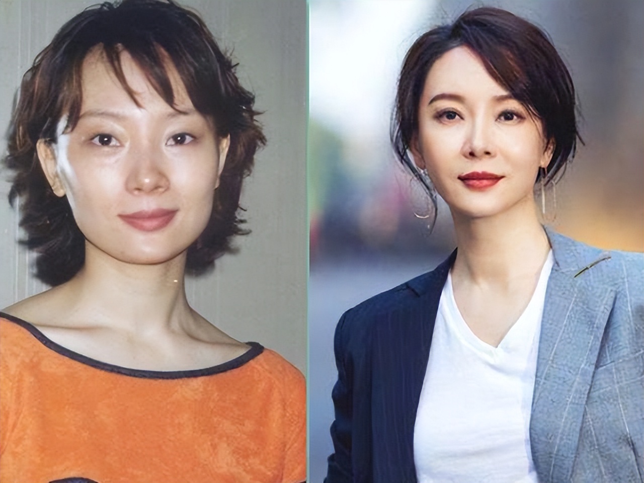 从“相貌平平”到千娇百媚，这7位女星的脸，前后差距让人破大防