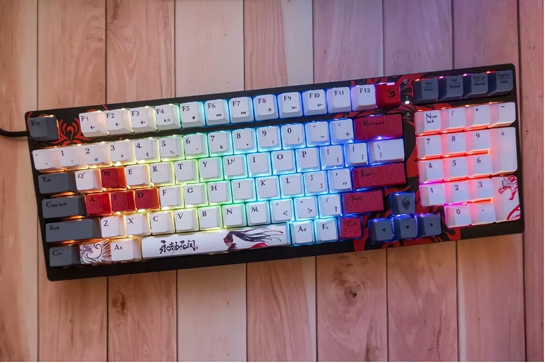 永劫无间联名键盘血手幽灵s98,血手幽灵永劫无间键盘测评