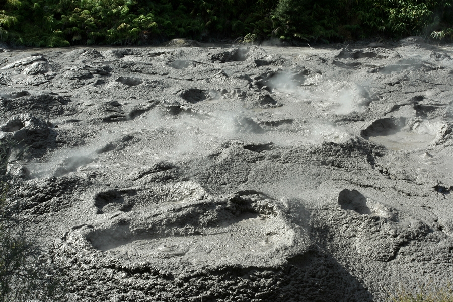 行走新西兰（七）“臭屁城”罗托鲁阿，炼狱里的魔鬼调色板