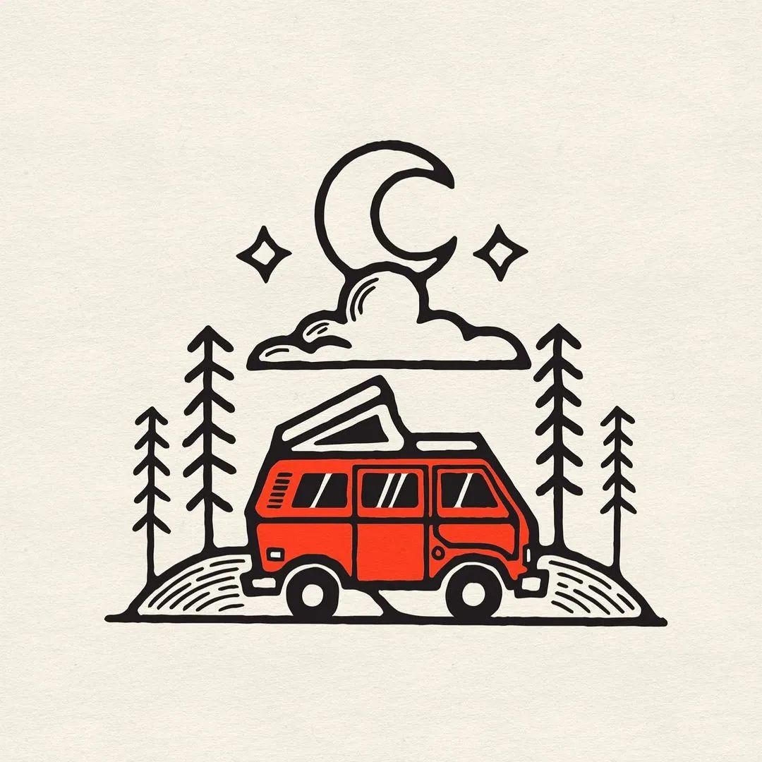 简单实用又好看的简笔画,60款唯美的风景简笔画