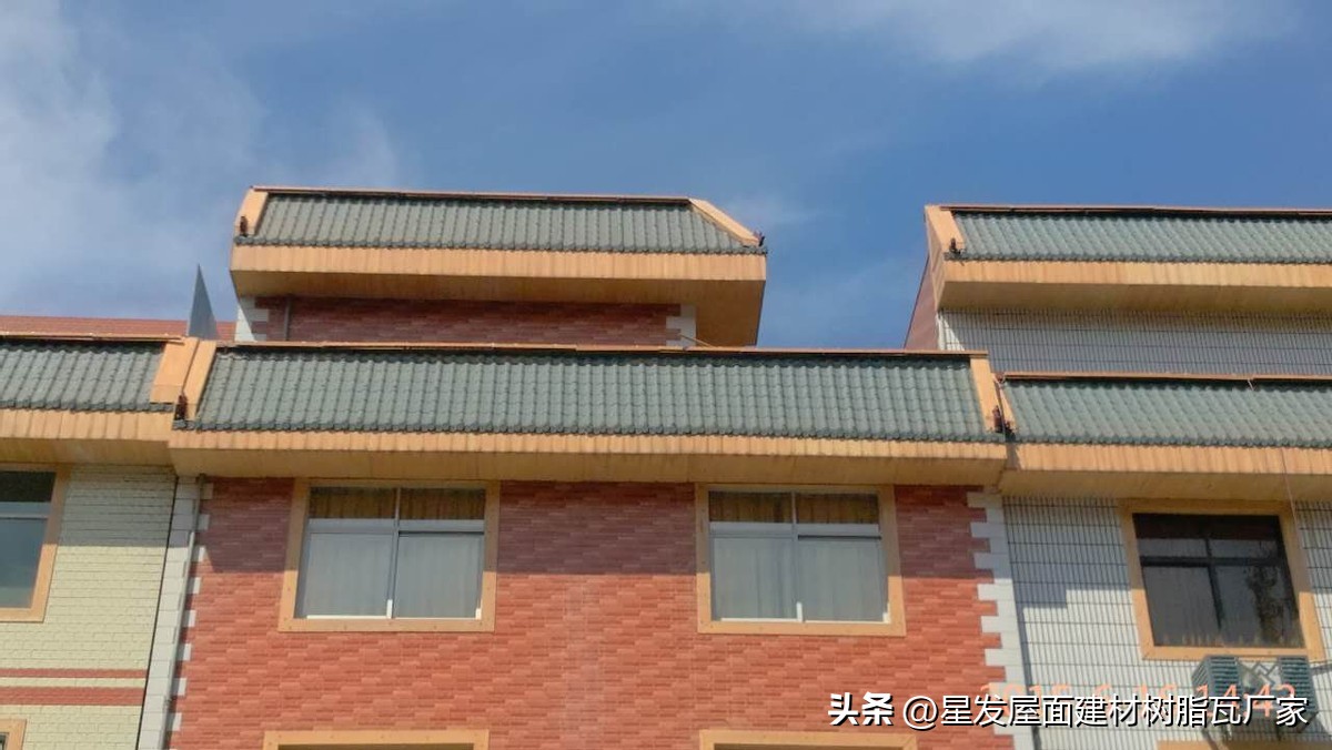 屋顶斜板树脂瓦制造预算,做树脂瓦屋顶每平米多少钱