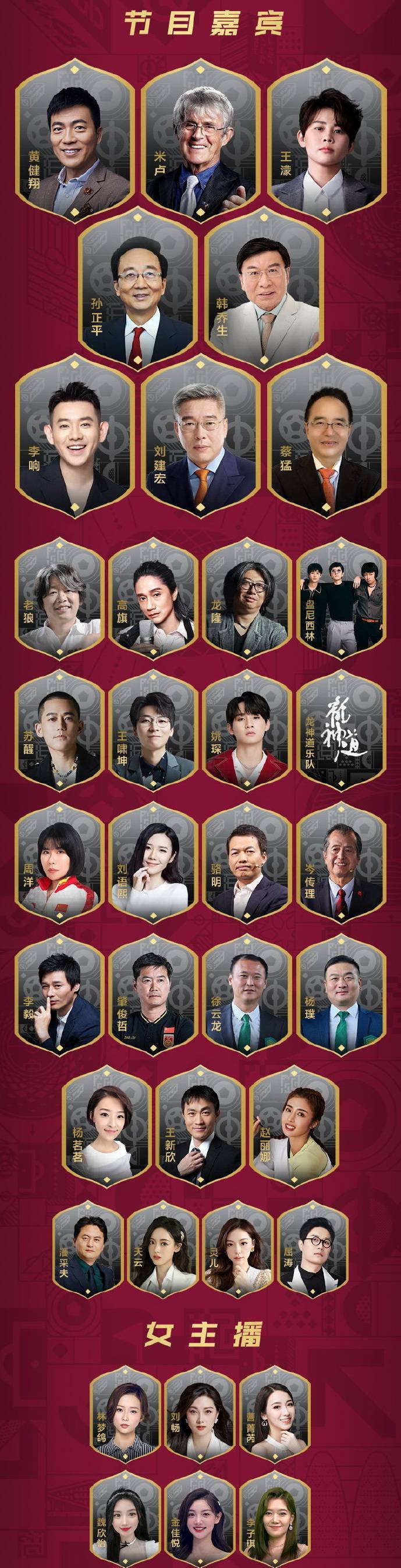 MG公布世界杯解说嘉宾阵容，李铁被拿下，嘉宾按咖位分成大中小咖