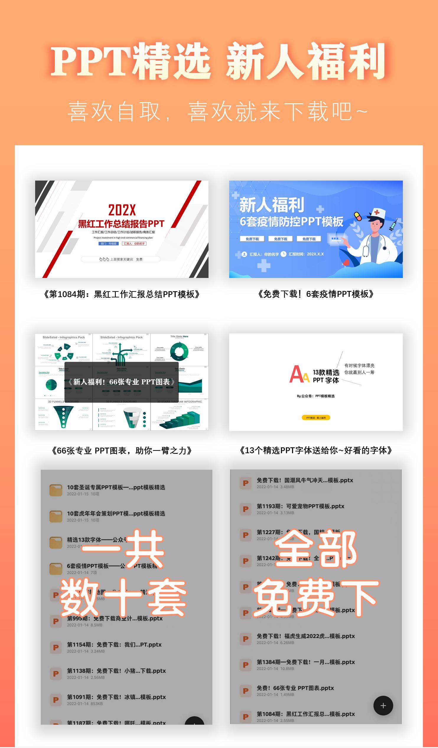 喜欢吗？第1391期—跨越2022背景年终总结PPT模板