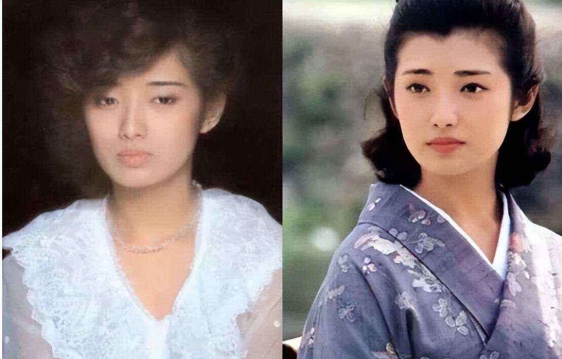 山口百惠颜值巅峰短发,樱花女神山口百惠