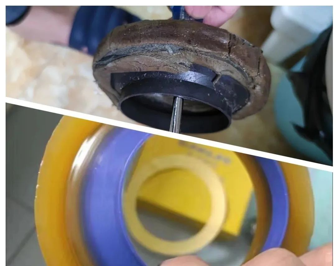 马桶底部密封圈安上去有漏缝,马桶底座边缘渗水用什么密封胶好