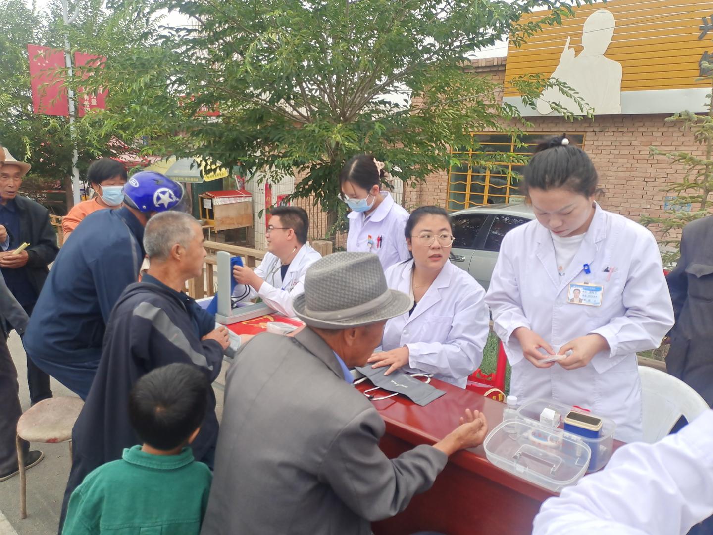 民乐县永固中心卫生院开展“八一”双拥系列义诊活动