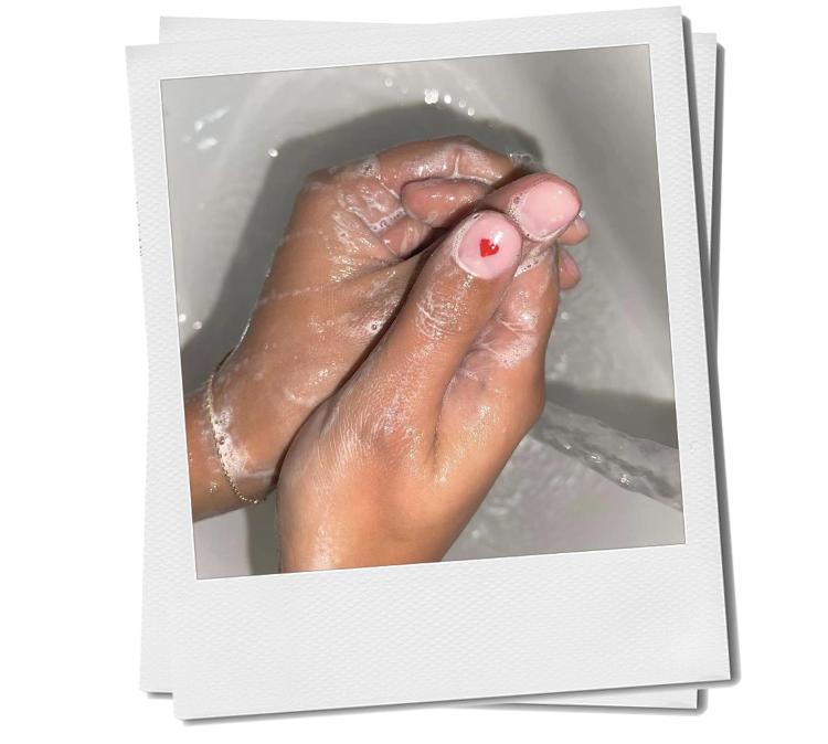 朋友圈秀美甲姿势不露脸,吸铁石花式猫眼美甲