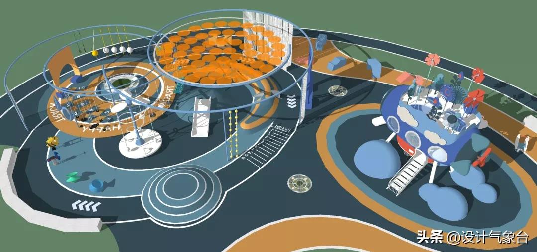 滑梯儿童房间小空间设计,室内儿童游乐场如何设计