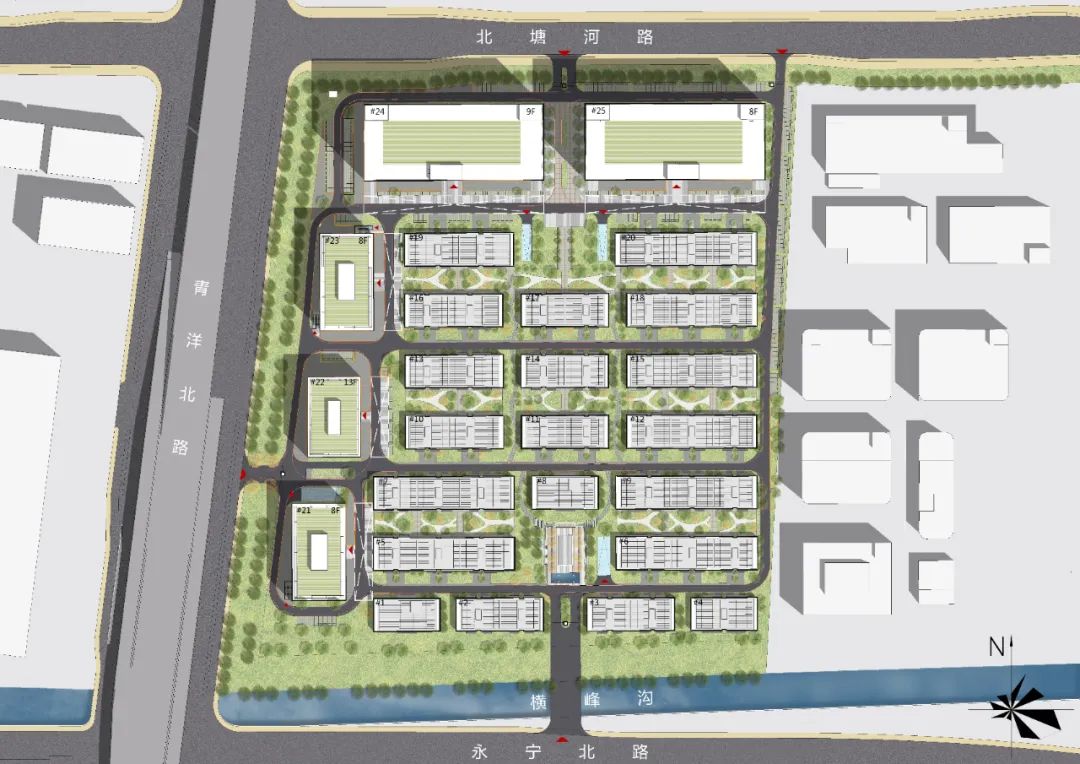 成都高新区智慧园区,全景智慧园区