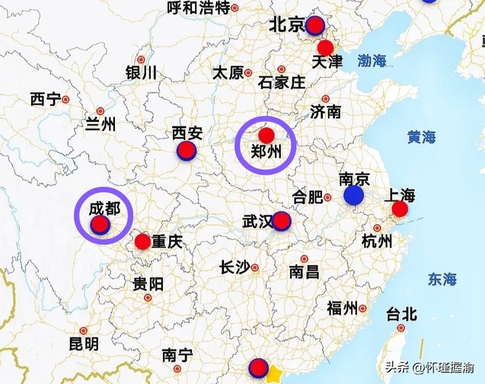 成都至郑州高铁什么时候全线通车,成都至重庆铁路最快路线