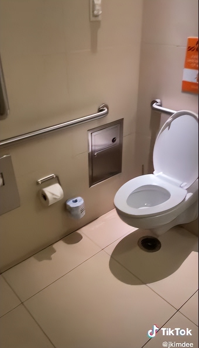 这姐们专门逛奢侈品店厕所火了！爱马仕厕所很拉垮，LV的最高级？
