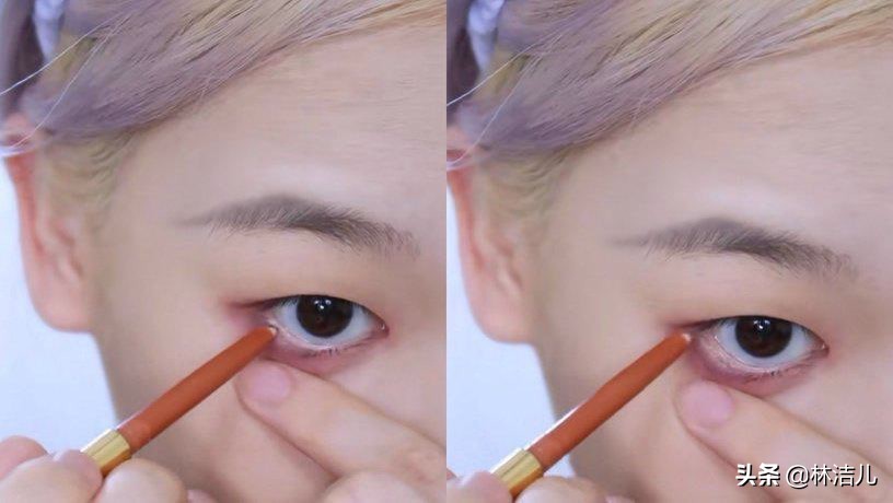 金高银单眼皮韩系妆容说明,韩国单眼皮女明星眼妆金高银