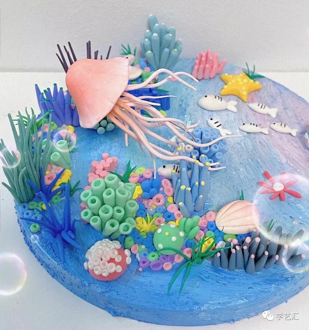 粘土手工让人想不到的超级作品,粘土手工100种简单合集