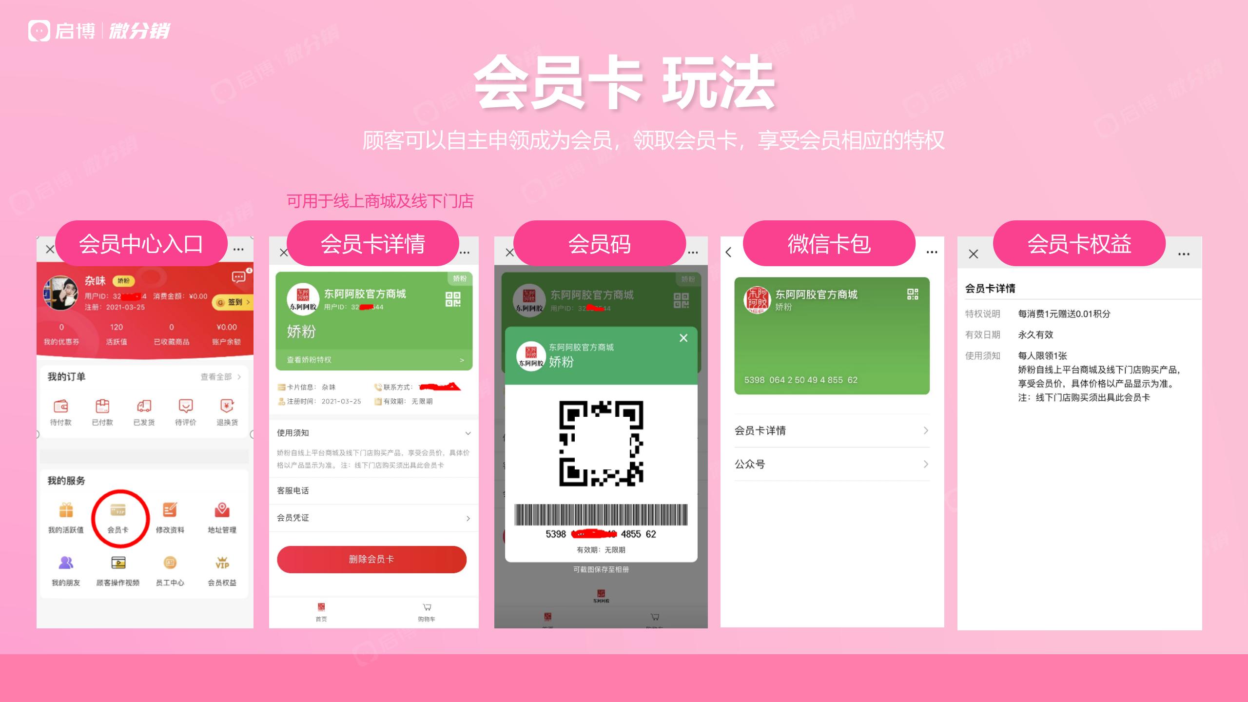 小程序会员营销策略,启博微商城营销
