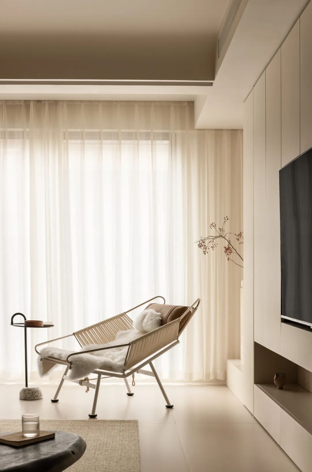 奶白色的高颜值空间,让往后的生活都被美好填满!