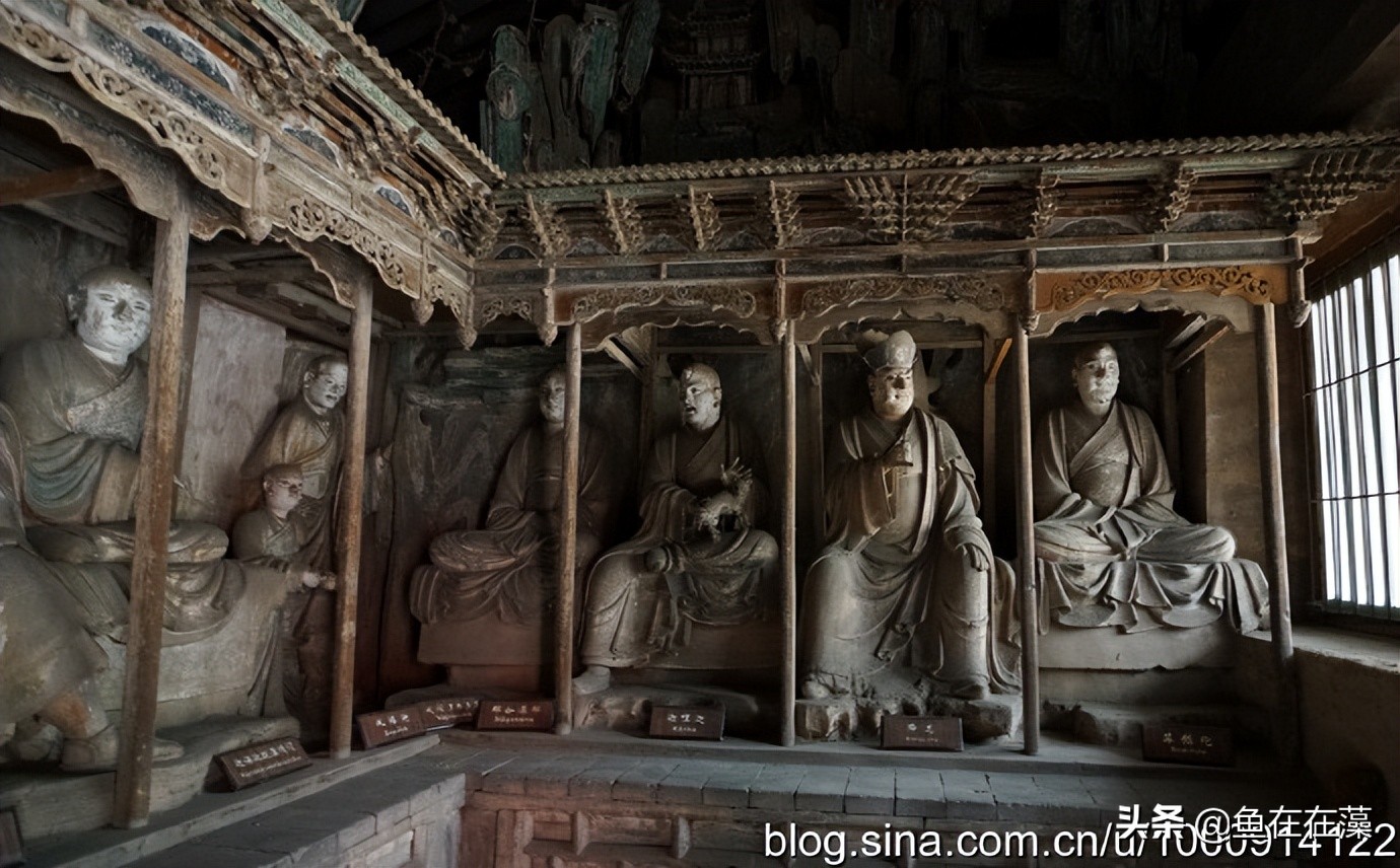 山西平遥双林寺庙彩塑简介,平遥双林寺彩塑
