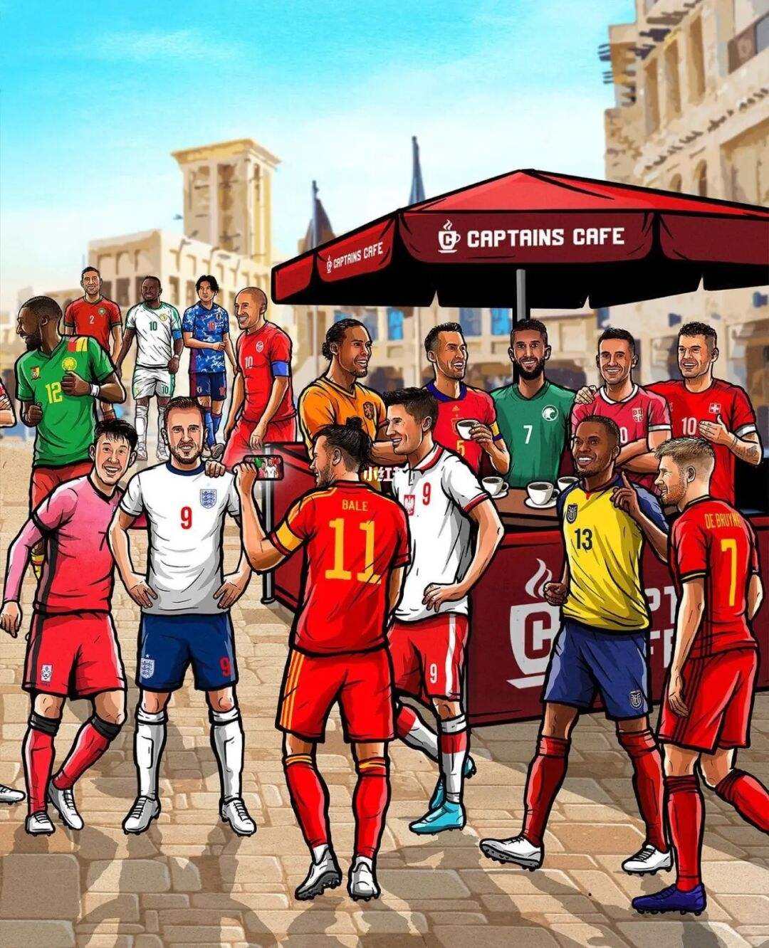 2022卡塔尔世界杯32强头号球星名单,2022年卡塔尔世界杯32强球员名单