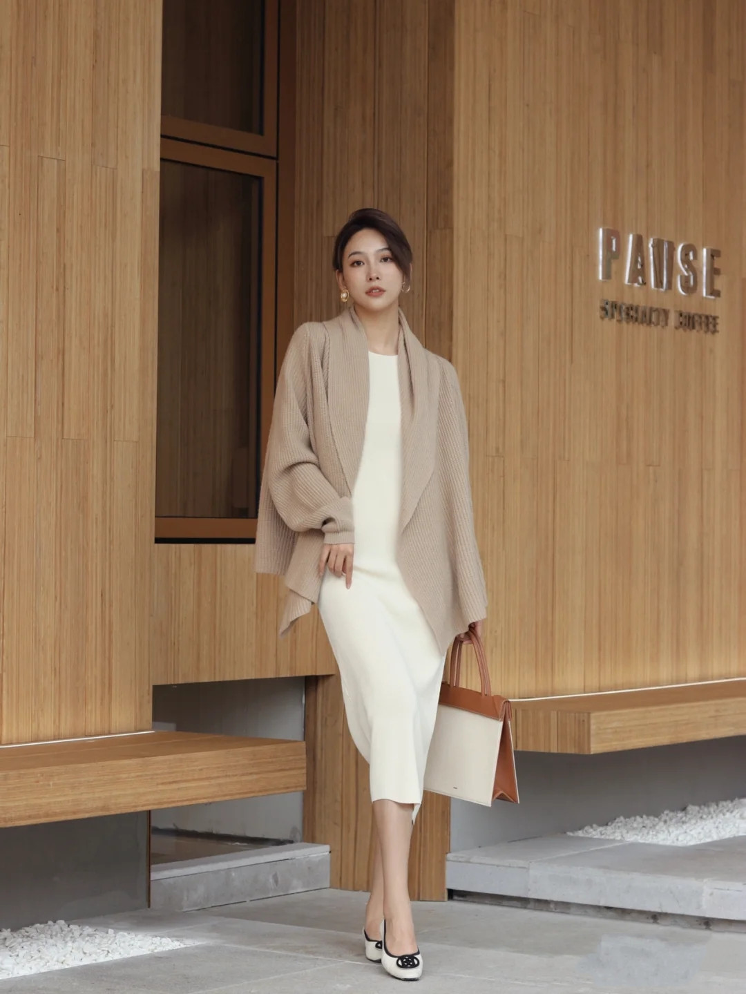 浅口鞋搭配裙子图片,浅口鞋裙子