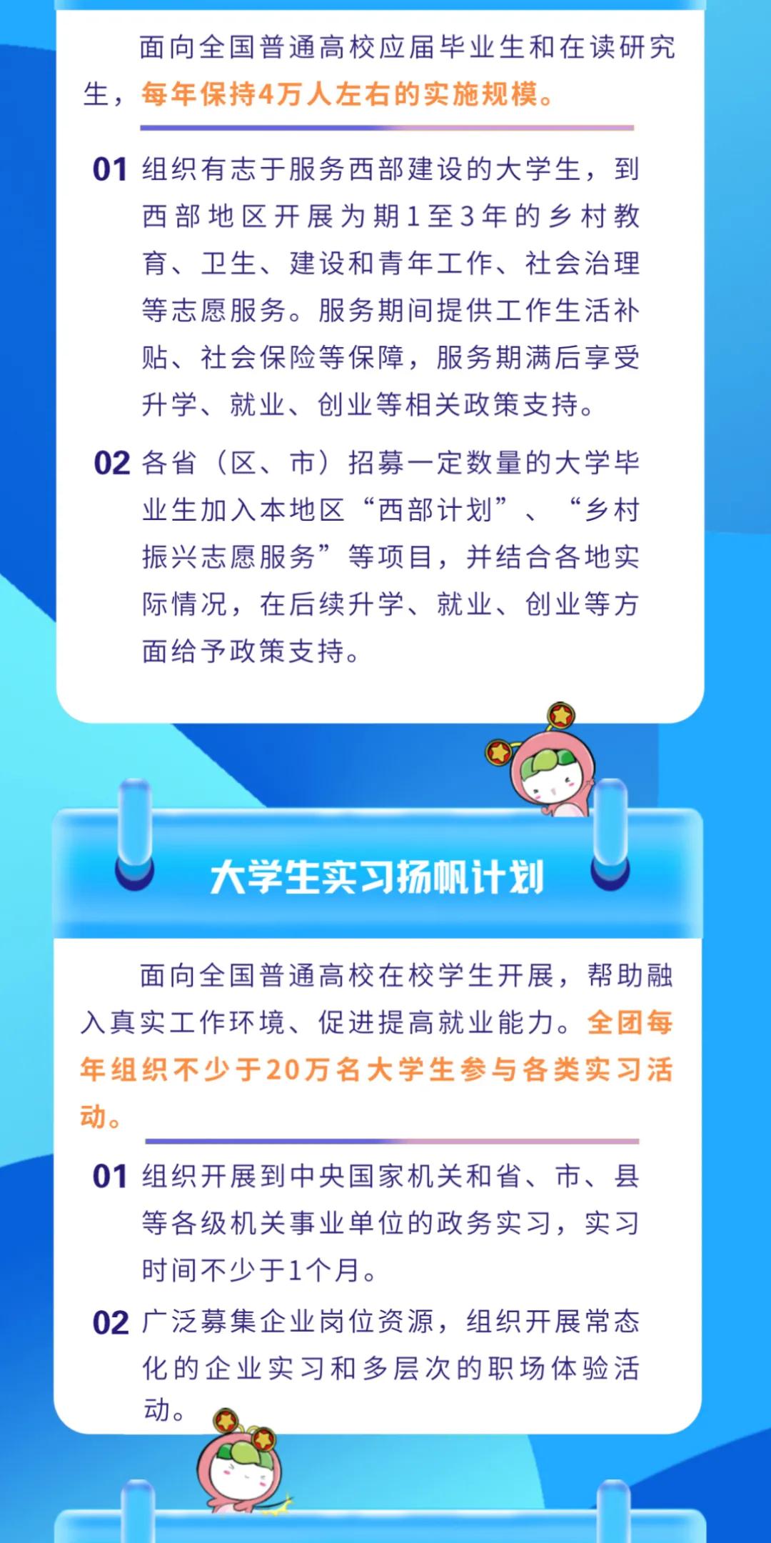 共青团中央启动实施青年就业计划,共青团对高校毕业生的就业帮助