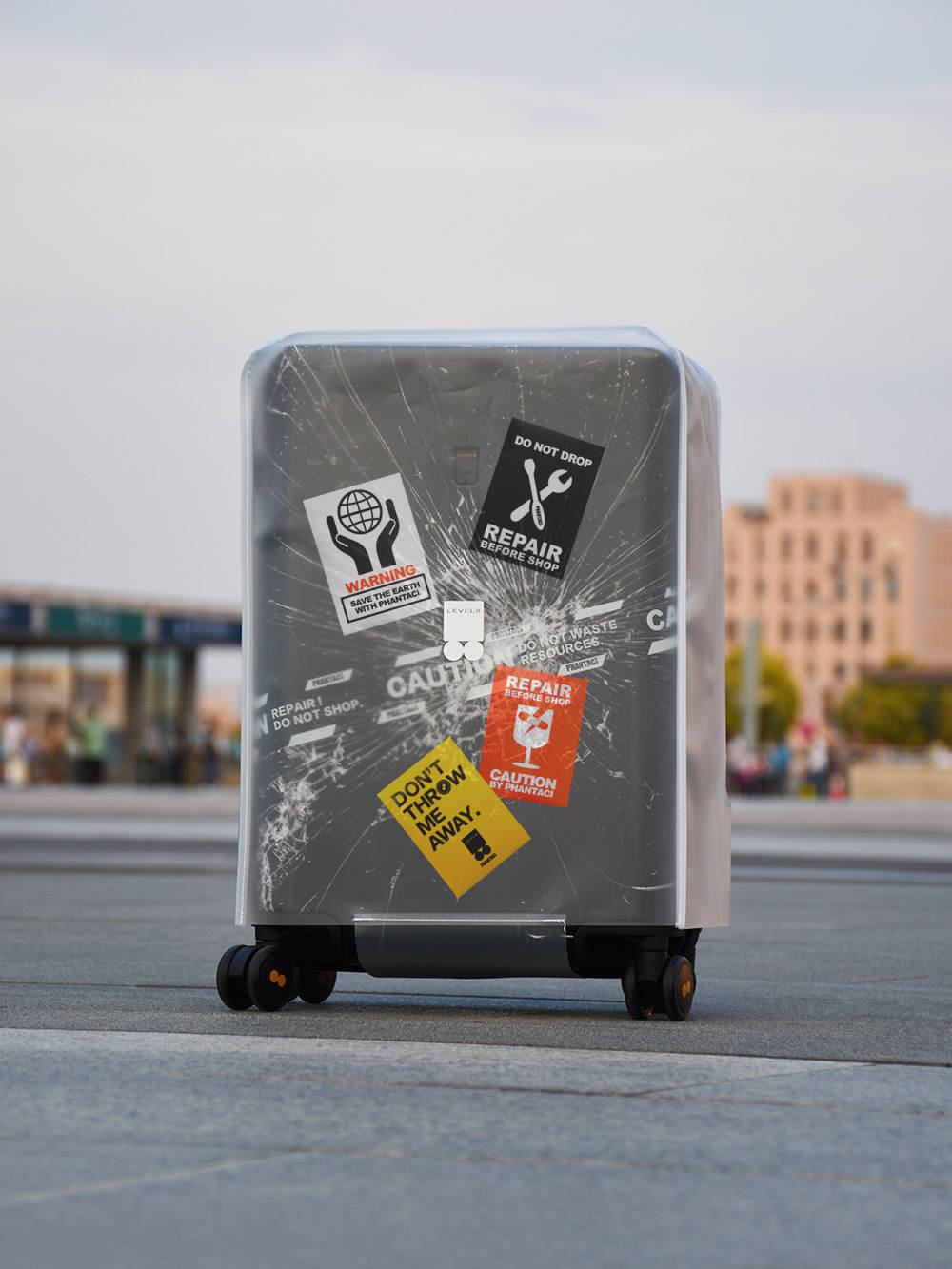 地平线8号地球狂想系列环保旅行箱：差旅*党**的潮流范儿