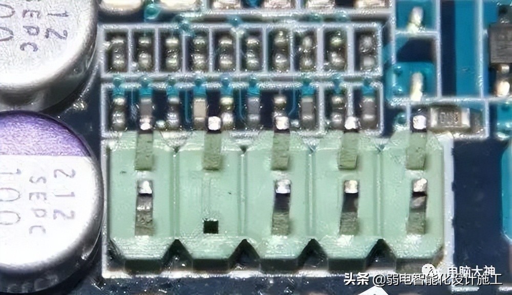 迷你电脑主板接口讲解图,电脑主板硬盘接口详解图