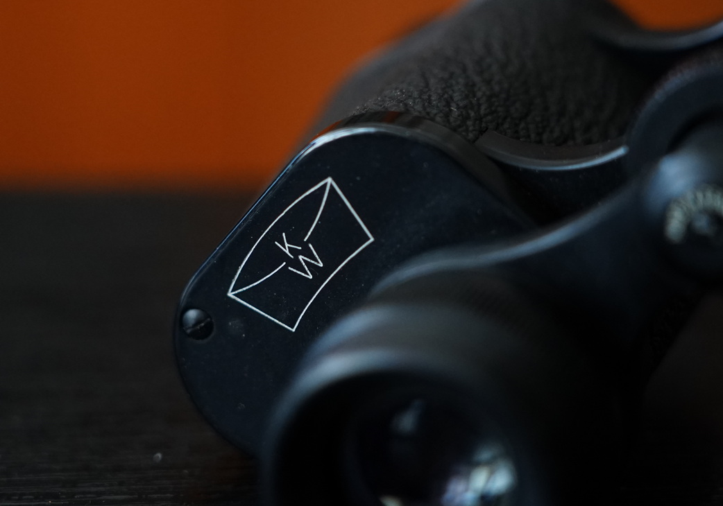 收藏了30年的望远镜,二战时期的军用高倍望远镜