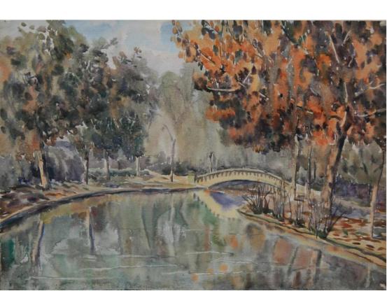 【艺坛百家】|水味彩韵•画意诗情——*党**天才水彩画赏析