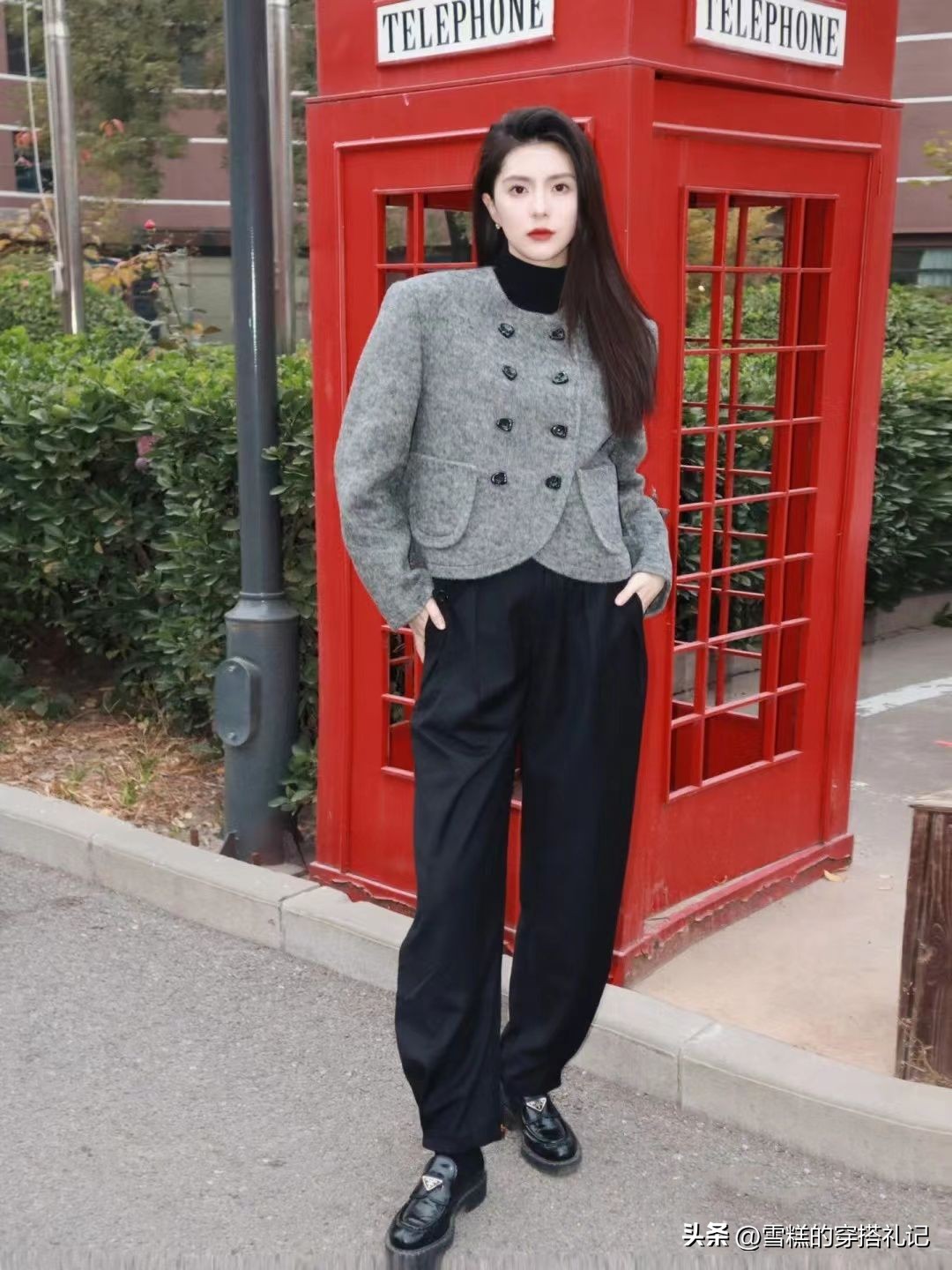 今年最流行短绒呢外套,今年好看外套毛茸茸