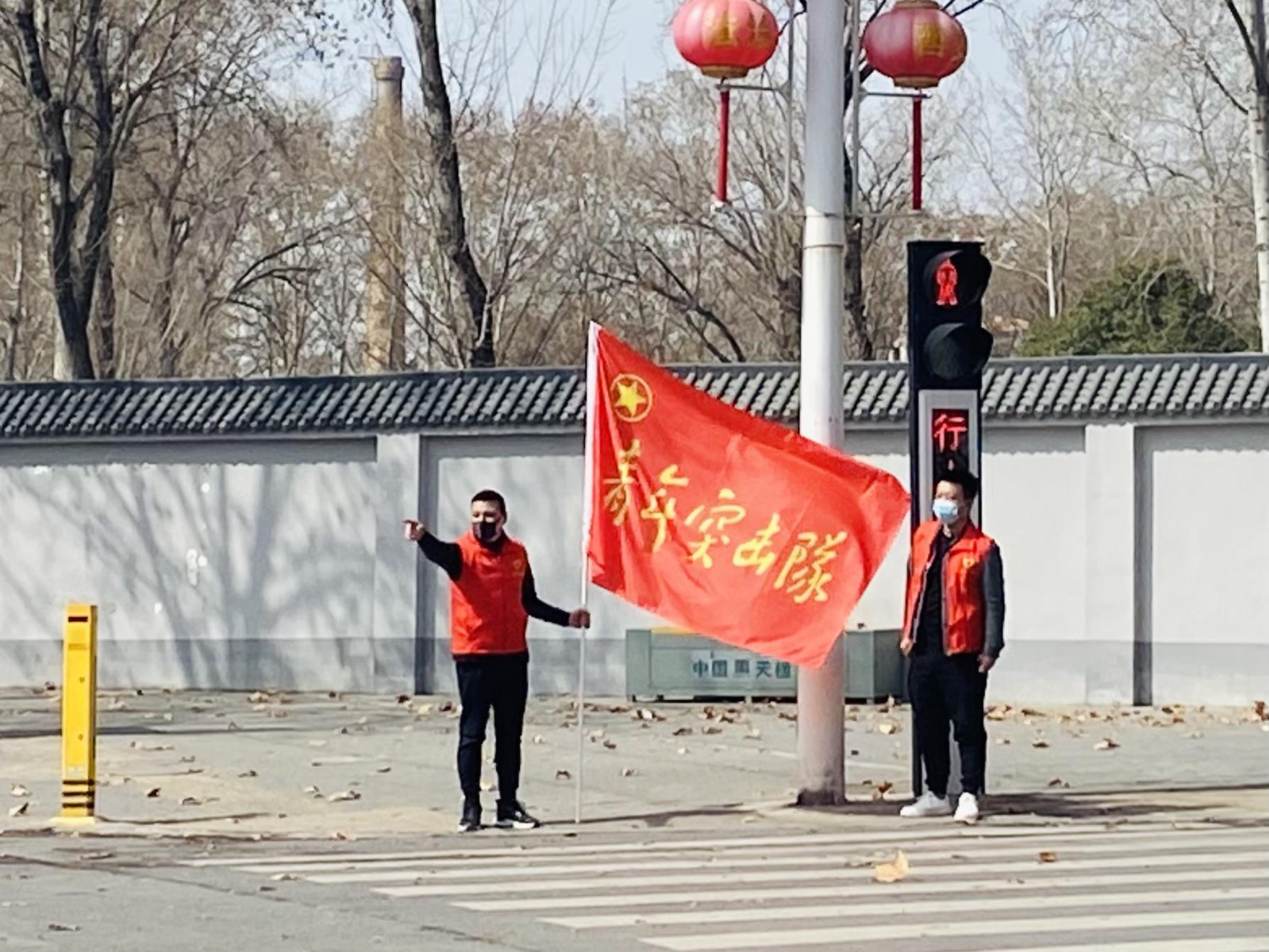 团区委组织学雷锋志愿服务活动,马石镇学雷锋志愿服务队