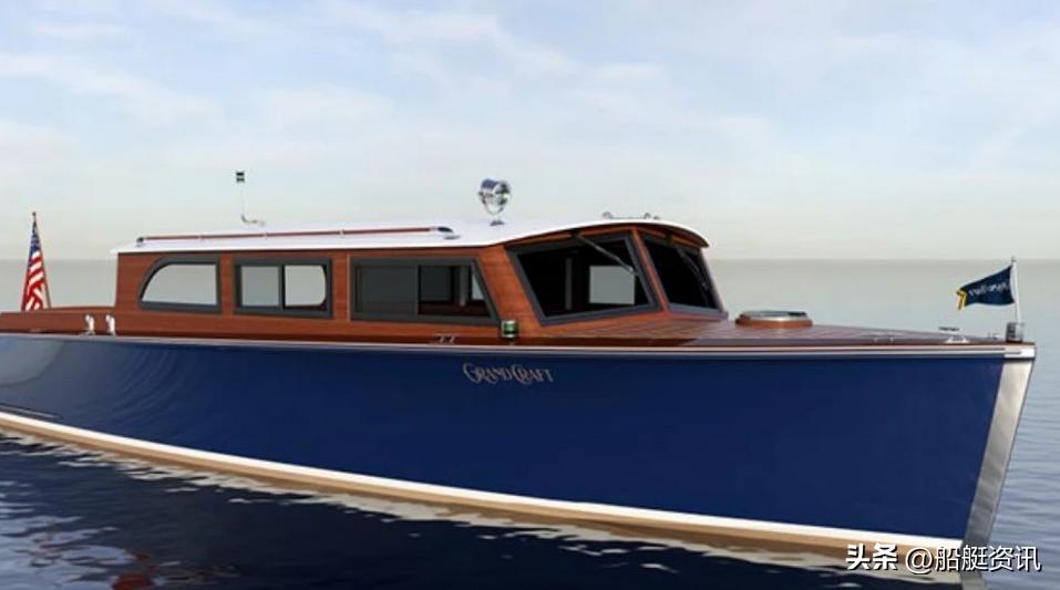 这家重生的造船商正在使用3d技术创造现代的红木经典游艇
