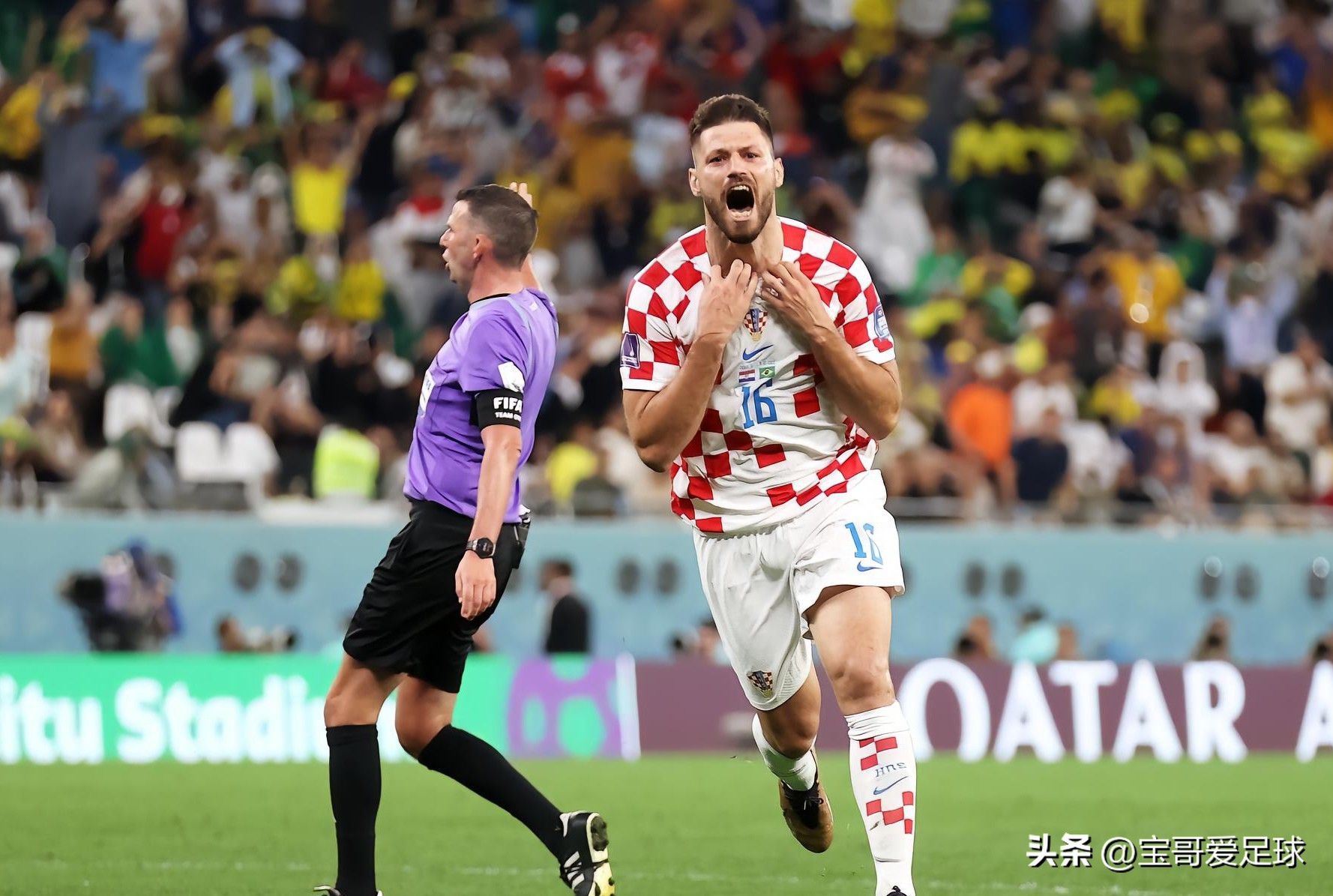 克罗地亚5-3巴西点球大战莫德里奇,五星巴西被淘汰出局