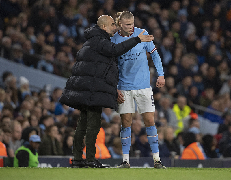 瓜迪奥拉称赞哈兰德,瓜迪奥拉评价哈兰德热刺