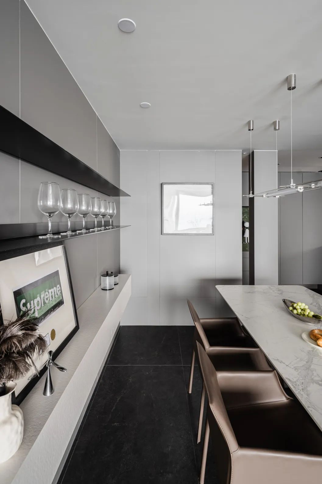 120平意式轻奢设计,130平米意式轻奢风格