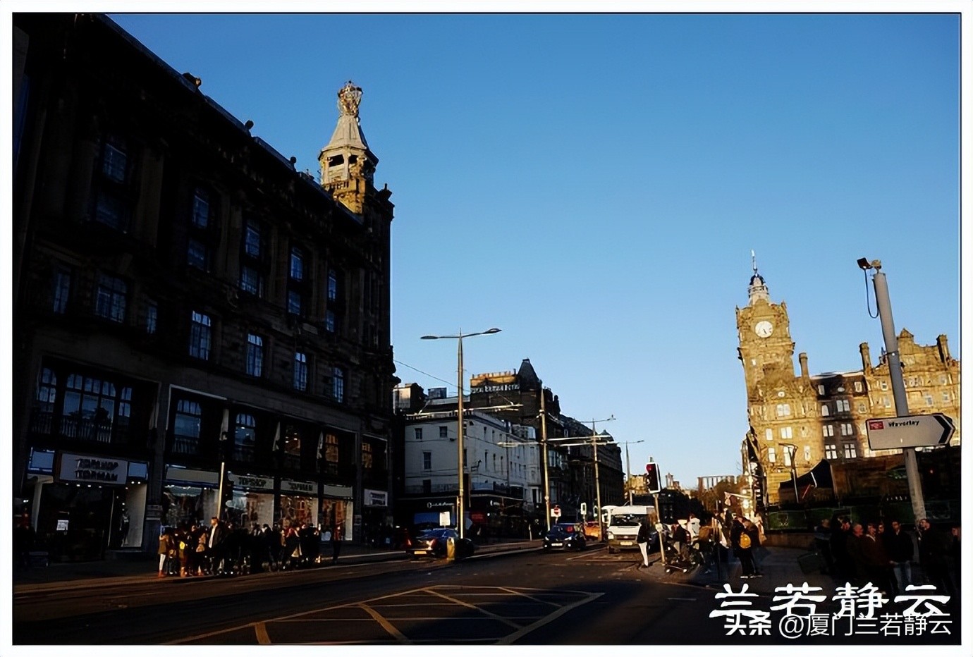 英国苏格兰爱丁堡小镇,爱丁堡是英国最浪漫的城市