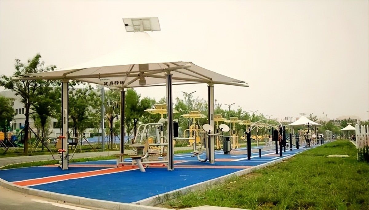 山东省体育局点赞舒华体育承建的智能体育公园