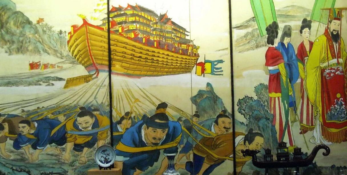 隋炀帝的国宝,隋炀帝赠日本国宝