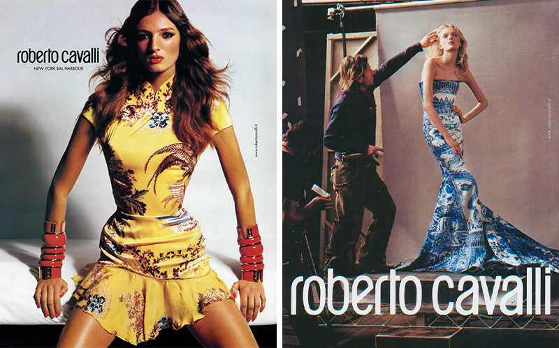 robertocavalli2017春夏,robertocavalli2022秋季系列的代表作