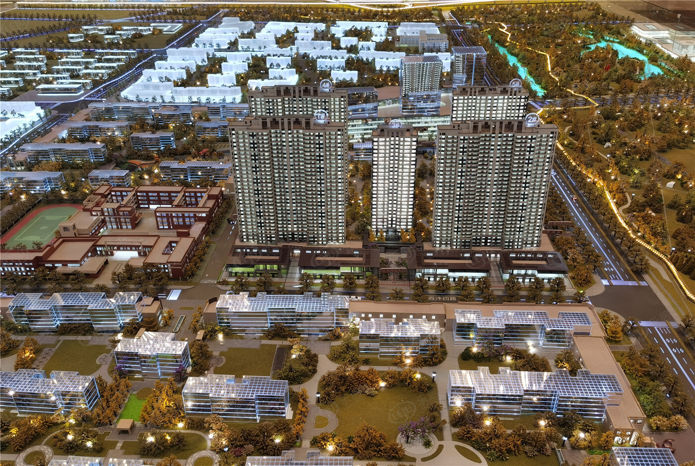 金地中央公园配套,城南好小区排名