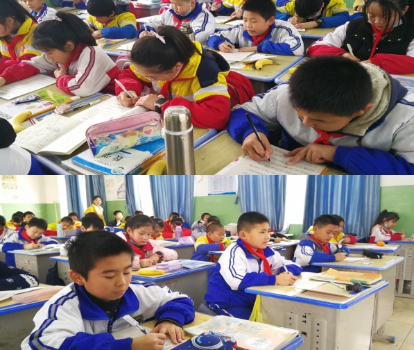 落实“双减”竞出风采——濂溪区外国语学校举办英语书法竞赛